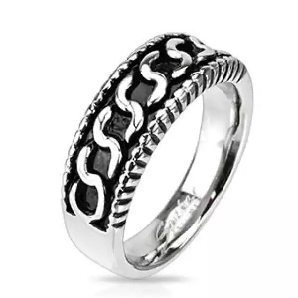 Sebészeti acél gyűrű - 