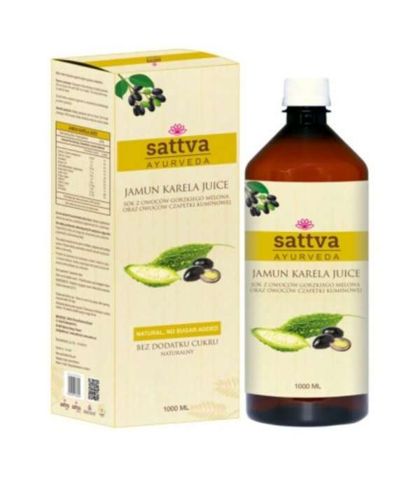 Jamun Karela Juice 1l - Sattva Ayurveda