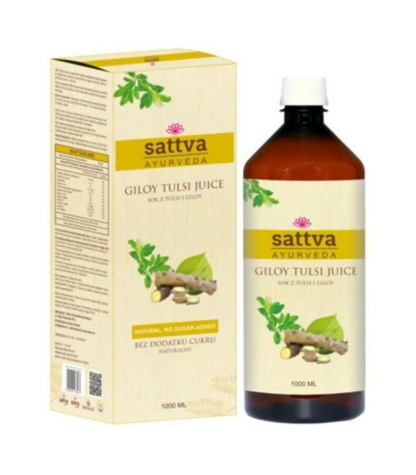 Giloy és Tulsi Juice 1l - Sattva Ayurveda