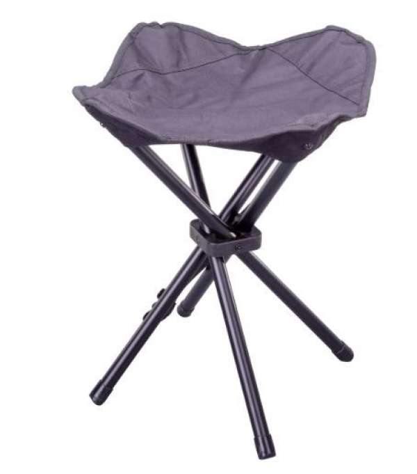 GARTHEN Kempingszék összecsukható 300D fekete