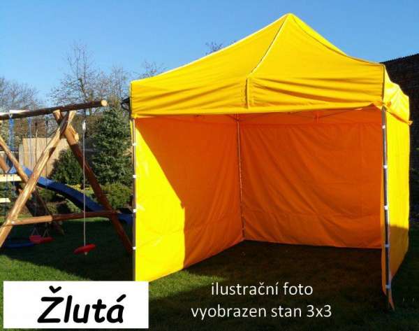 Tradgard Kerti pavilon PROFI STEEL 3 x 6 m sárga