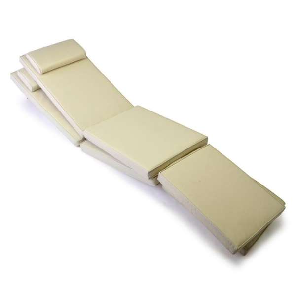 Párna nyugágyhoz FLORENTINE 2 db krémszínű