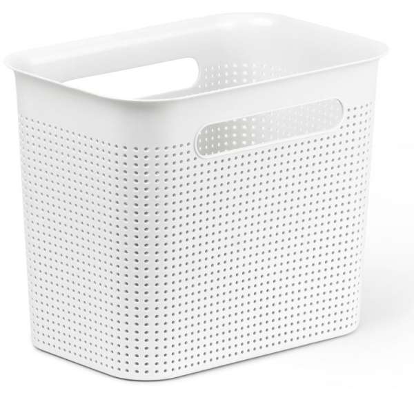 ROTHO Tárolódoboz BRISEN 7 L műanyag fehér