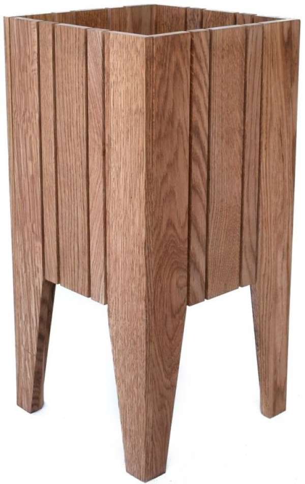 Virágcseréptartó fából 50 x 25 x 25 cm (ma x szé x mé))