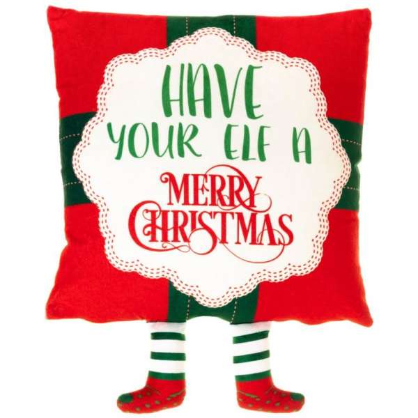 MAXXIVIA Dekorációs párna Boldog karácsonyt 40 x 40 cm