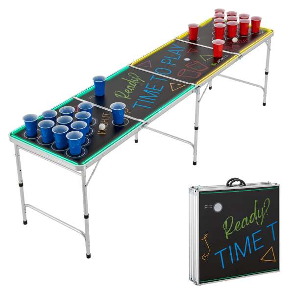 Beer Pong asztal Colorodo LED-del