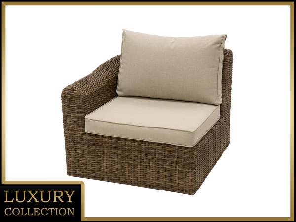 Rattan RIGHT felmondás BORNEO LUXURY (barna)