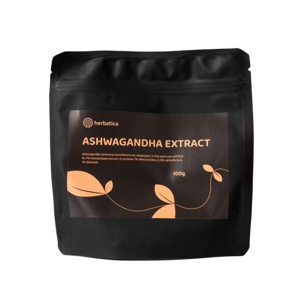 Ashwagandha por - 100 g - Herbatica