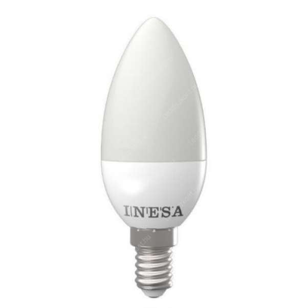 LED gyertya égő 3W E14 KözépFehér/4000K 250 lumen 1 év garancia Inesa