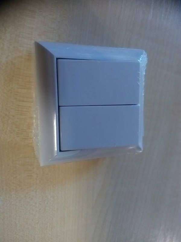 Business csillárkapcsoló 2-es falon kívüli / beltéri Fehér