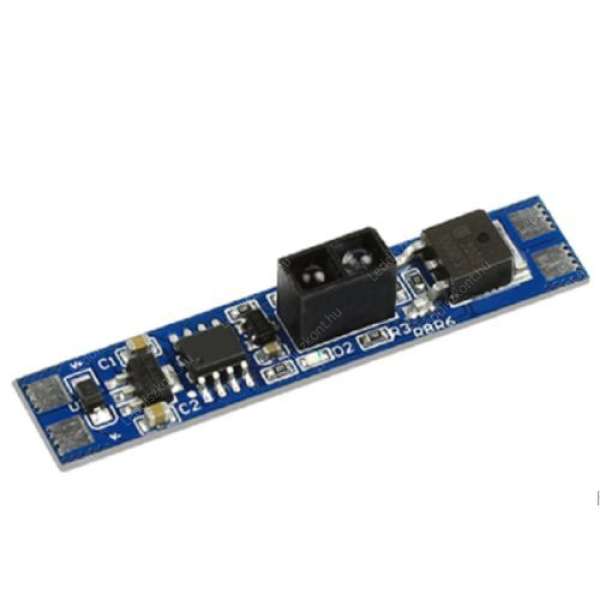 LED infrás fényerőszabályozás érintéstés nélküli ki-be kapcs. ledszalaghoz, 8A 96 W 2év garancia