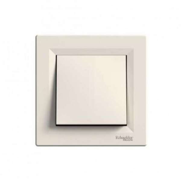 ASFORA 1-es kapcsoló egypólusú / Bézs