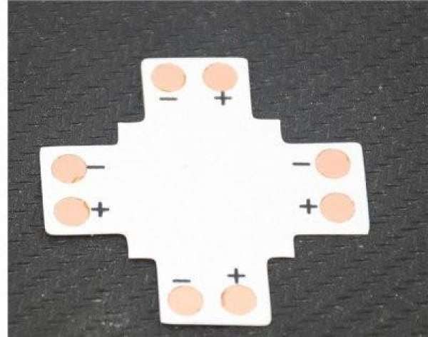 LED szalaghoz elosztó elem (L,T,X irányú) 8mm