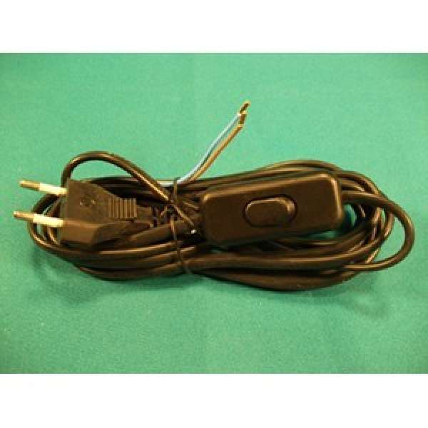 Szerelt vezeték kapcsolóval Barna