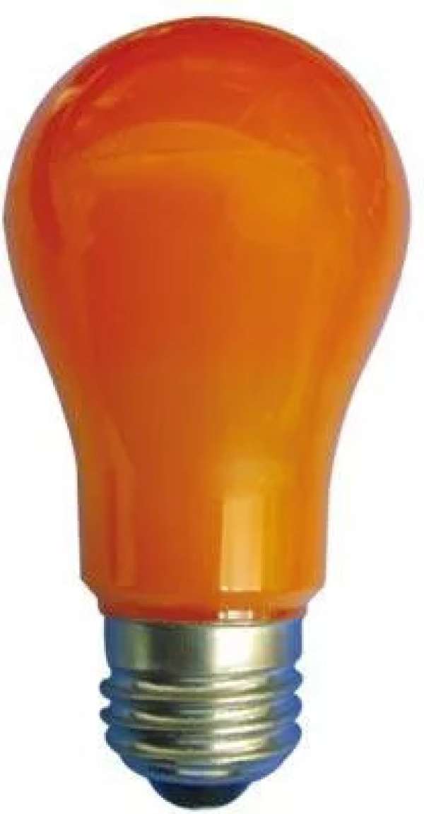 LED körte 6 W E27 narancssárga Duralamp