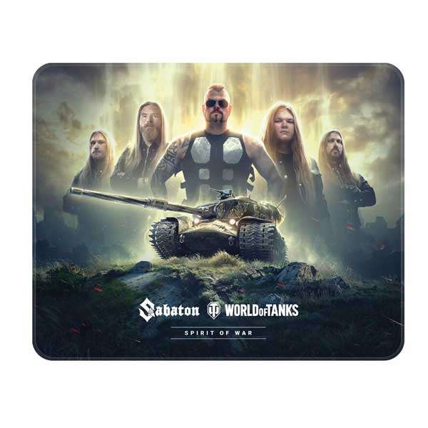 Egérpad Sabaton Band Limitált Kiadás Large (World of Tanks) L