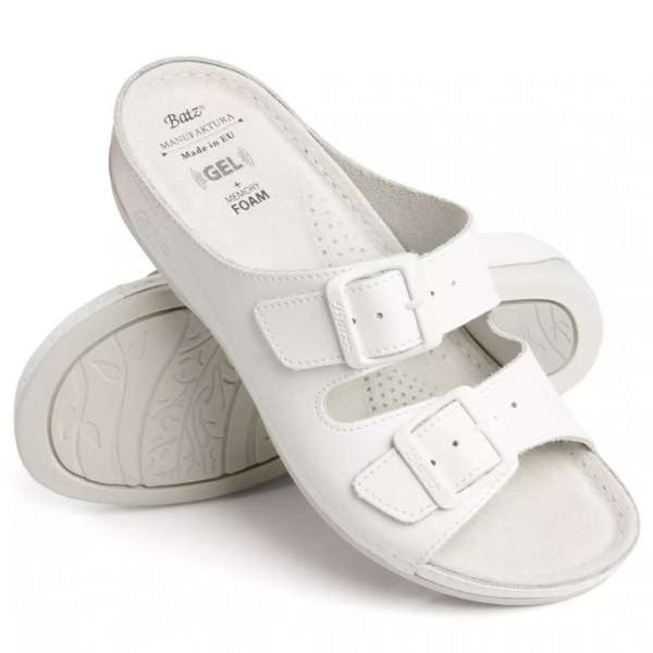 Batz papucs FC02T FEHÉR