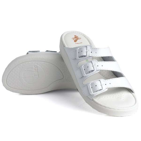 Batz papucs 3BCS FEHÉR