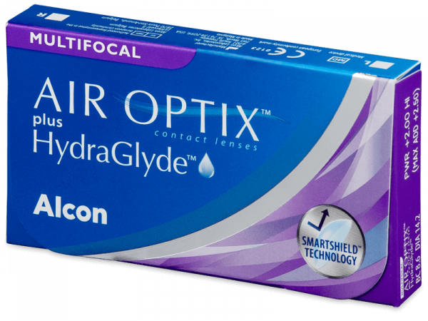 Air Optix plus HydraGlyde Multifocal (6 db lencse)