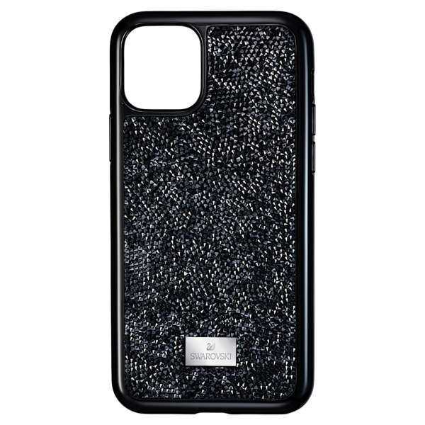 Swarovski Glam Rock okostelefon tok, iPhone® 11 Pro, fekete