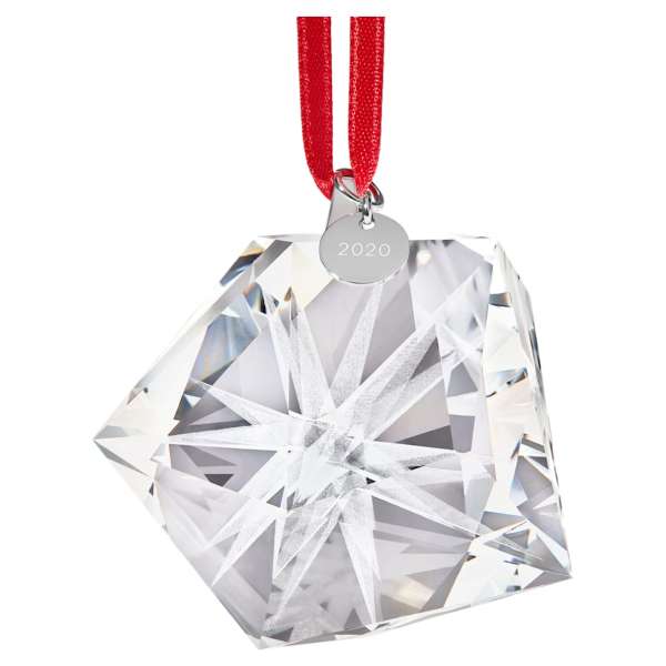 Swarovski Daniel Libeskind Annual Eternal Star Frosted Hanging Ornament, White