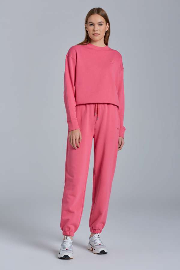 TRÉNINGNADRÁG GANT D1. REL ICON G ESSENTIAL PANTS BLUSH PINK