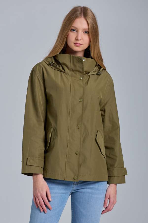 DZSEKI GANT D1. SHORT WIND JACKET UTIITY GREEN