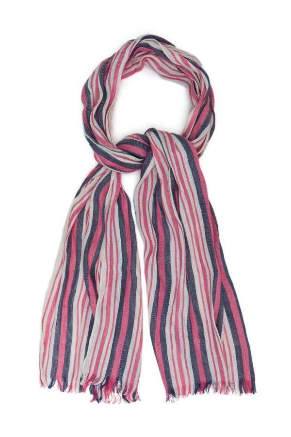 SÁL GANT D2. LINEN SCARF BLUSH PINK