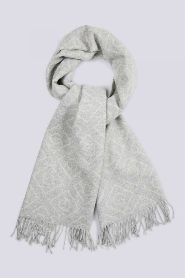 SÁL GANT ICON G WOOL SCARF EGGSHELL