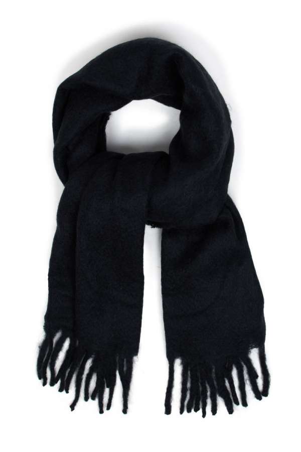 SÁL GANT D2. MOHAIR SCARF BLACK