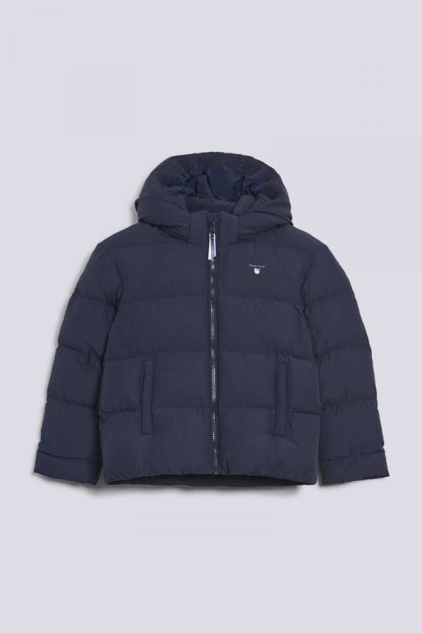 DZSEKI GANT D1. PUFFER JACKET EVENING BLUE