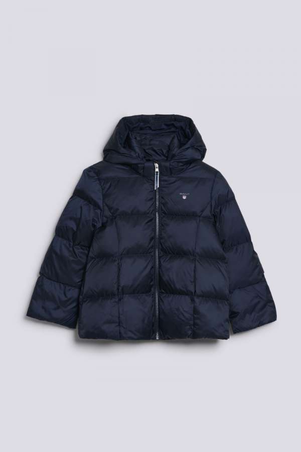 DZSEKI GANT D1. PUFFER JACKET EVENING BLUE