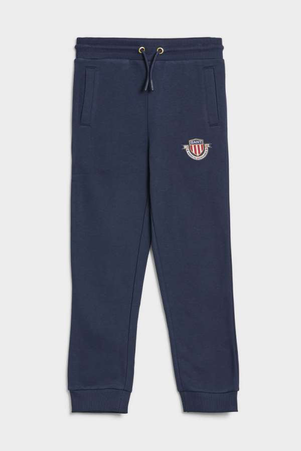 TRÉNINGNADRÁG GANT D1. BANNER SHIELD SWEAT PANTS EVENING BLUE