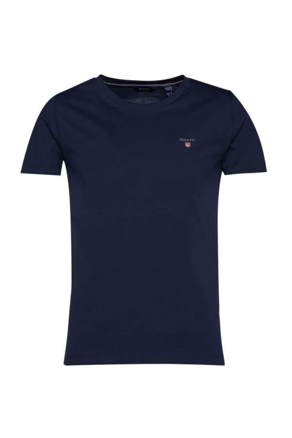 PÓLÓ GANT ORIGINAL SS T-SHIRT EVENING BLUE