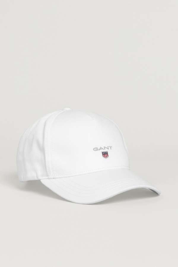 SAPKA GANT D1. ORIGINAL SHIELD CAP WHITE