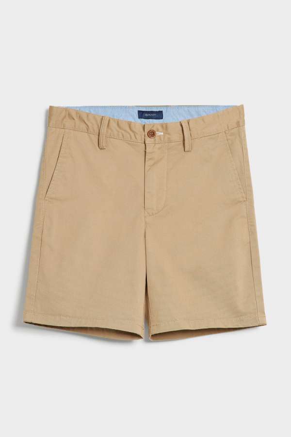 RÖVIDNADRÁG GANT CHINOS SHORTS DARK KHAKI