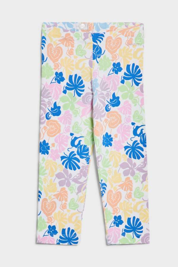 LEGGINS GANT TROPICAL PRINT LEGGINGS WHITE