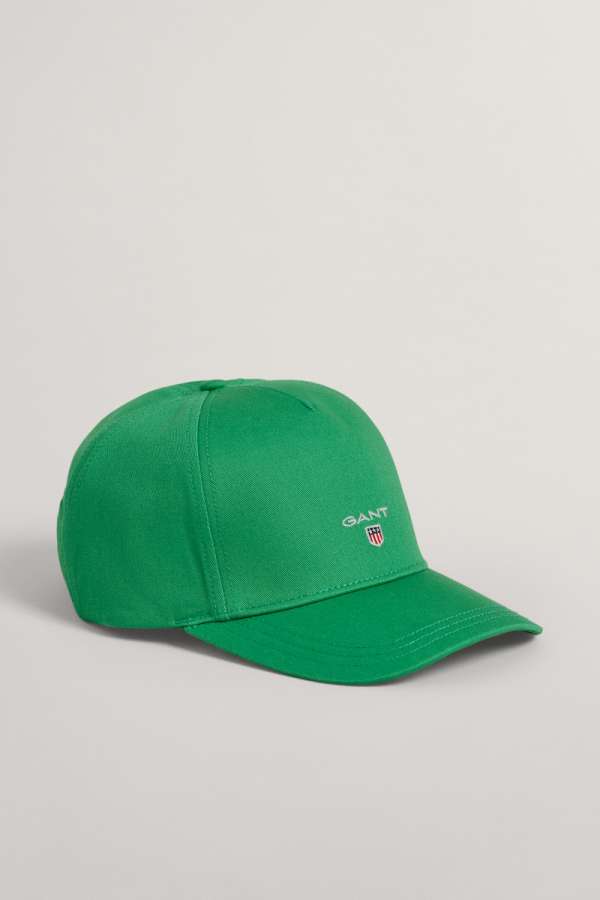 SAPKA GANT D1. ORIGINAL SHIELD CAP MID GREEN