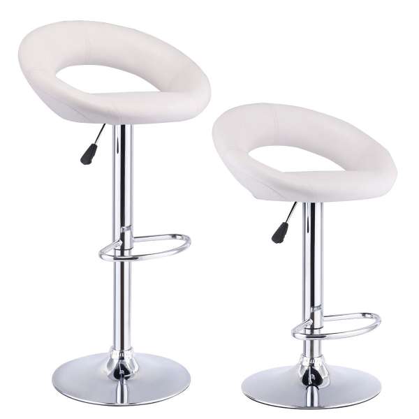 2 db bárszék, választható színben-fehér