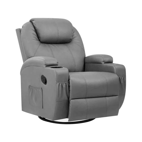 Masszázsfotel, több színben-szürke