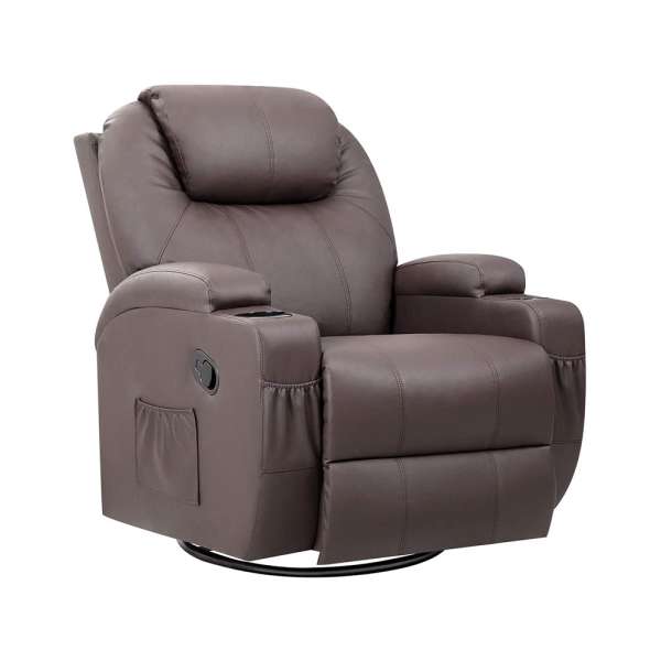 Masszázsfotel, több színben-barna