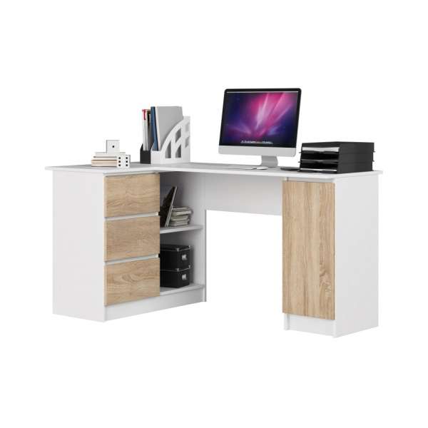 Sarok íróasztal, balos