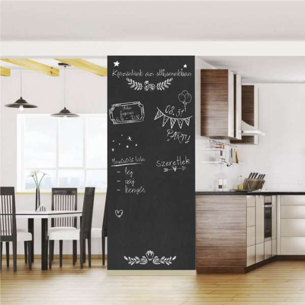 Fekete tábla falmatrica