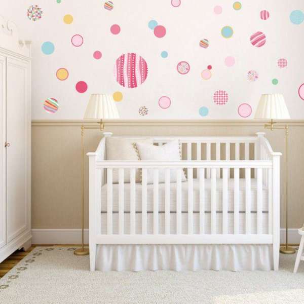 Körök lányoknak - Gyerekszoba falmatrica