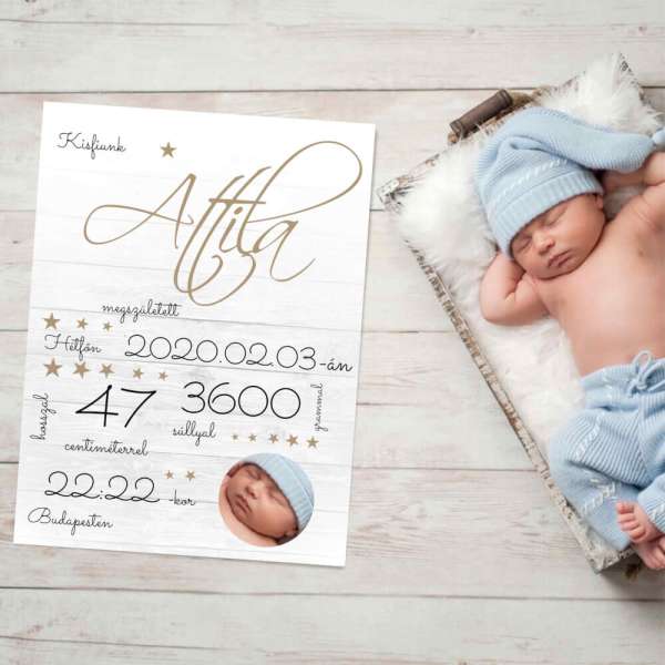 Keresztelői ajándék - Babatábla, ajándék babáknak, az első táblám