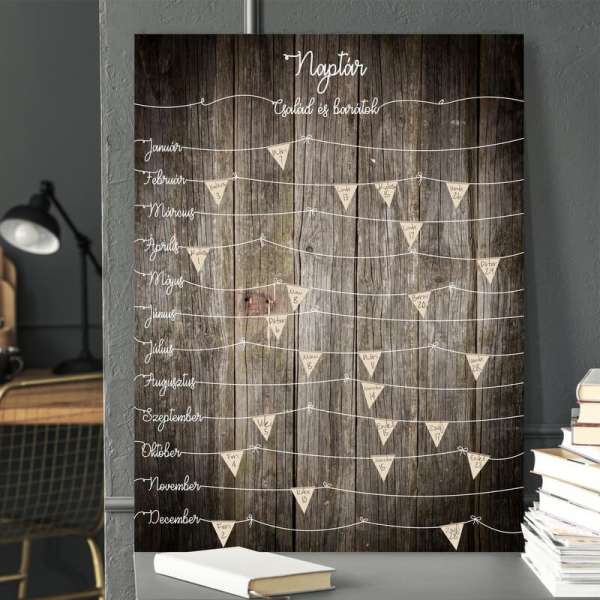 Barnás családi naptár