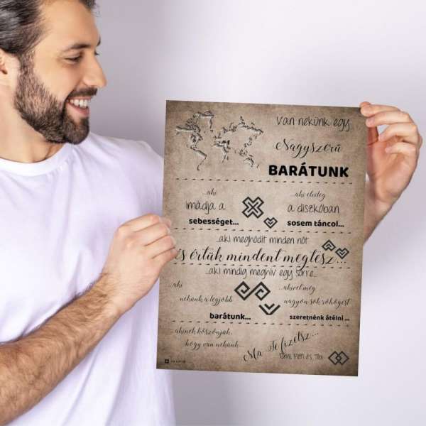 Ajándék barátnak - Különleges ajándék barátnak