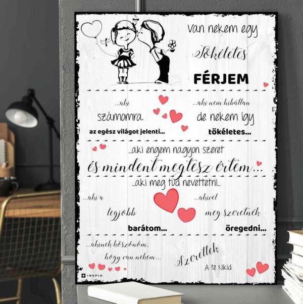 Ajándékok férfiaknak - Ajándék férjnek szeretetből