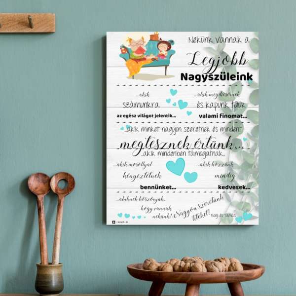 Ajándék nagyszülőknek - Meglepetés nagyapának és nagymamának