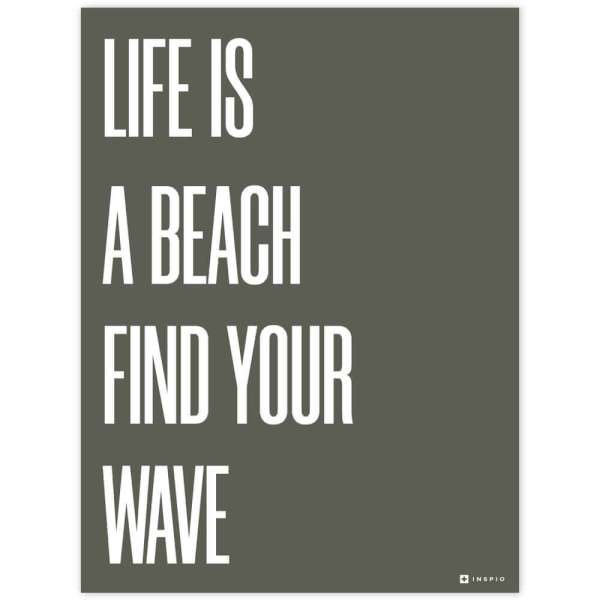 Faldekoráció motivációs szöveggel